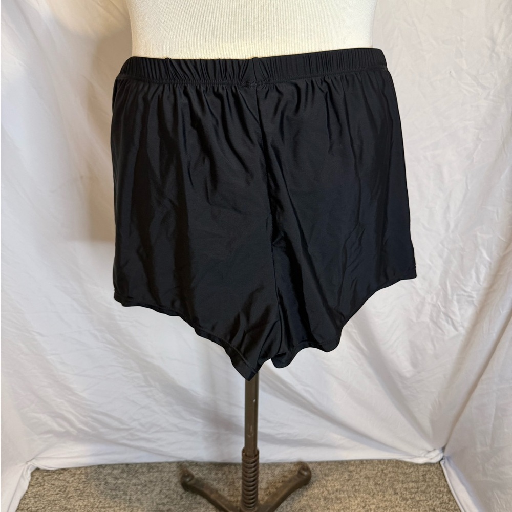 COCOSHIP Women's Athletic Black Shorts